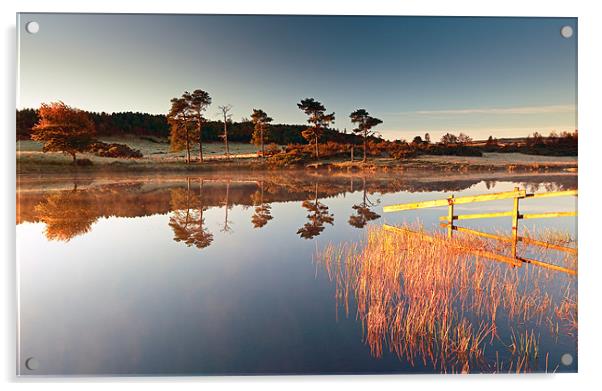 Knapps Loch Sunrise Acrylic by Grant Glendinning