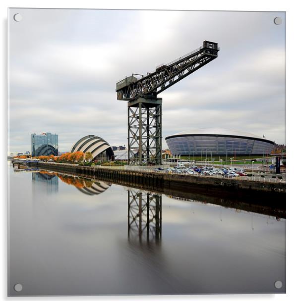 Clyde waterfront Acrylic by Grant Glendinning