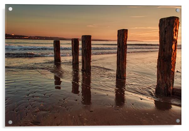 Crow Point Acrylic by Dave Wilkinson North Devon Ph