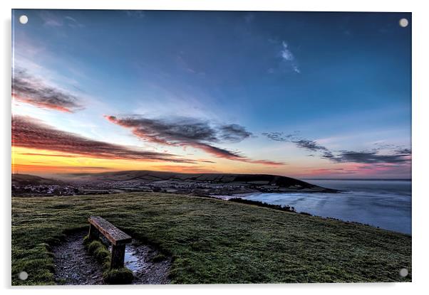 Croyde North Devon Acrylic by Dave Wilkinson North Devon Ph