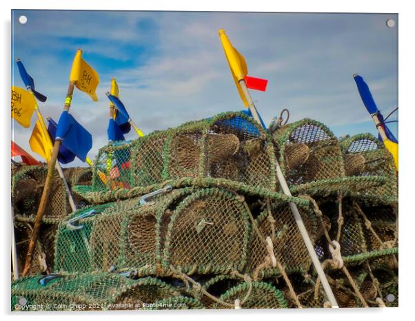 Flying the flag Acrylic by Colin Chipp