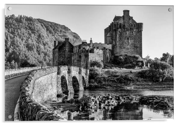 Eilean Donan Castle Acrylic by Derek Beattie