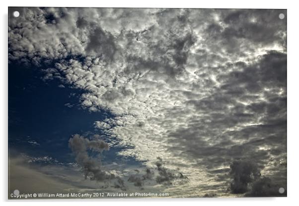 Cloudscape Acrylic by William AttardMcCarthy