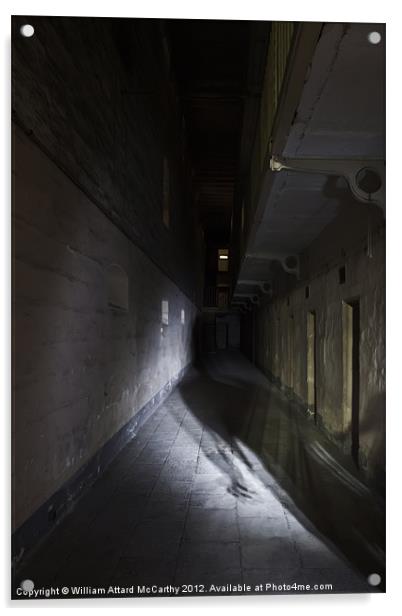 Haunted Prisons Acrylic by William AttardMcCarthy
