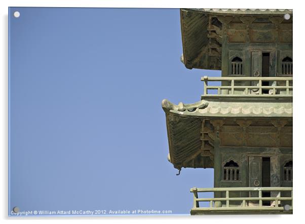 Pagoda Acrylic by William AttardMcCarthy