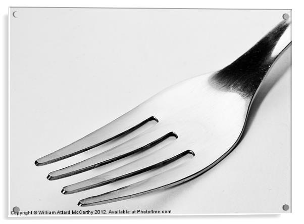 Fork Acrylic by William AttardMcCarthy