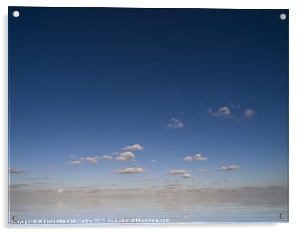 Sky and Ocean Acrylic by William AttardMcCarthy
