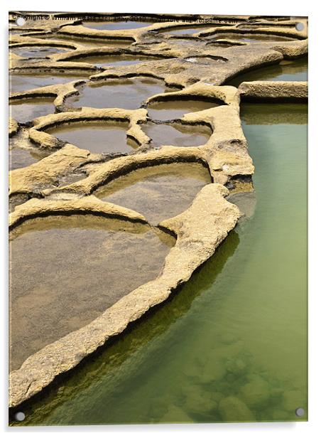 Saltpans Acrylic by William AttardMcCarthy