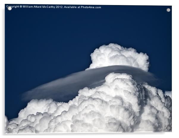 Cumulus and Lenticular Acrylic by William AttardMcCarthy
