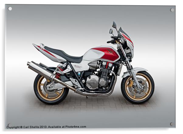 Honda CB1300 Acrylic by Carl Shellis