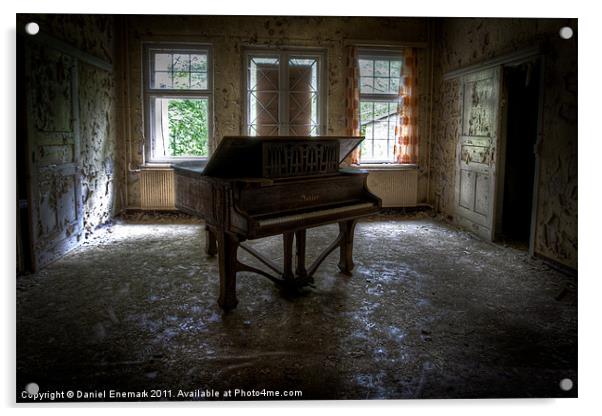 The Piano Acrylic by Daniel Enemark
