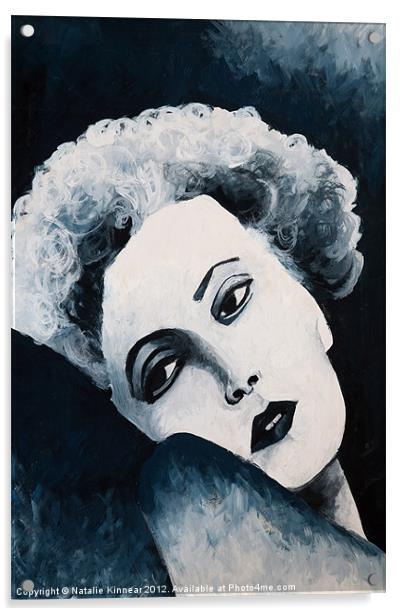 Marilyn Monroe Acrylic by Natalie Kinnear