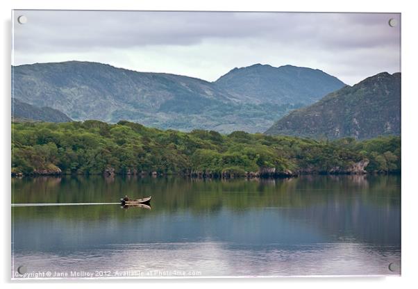 Lakes of Killarney, Kerry, Ireland Acrylic by Jane McIlroy