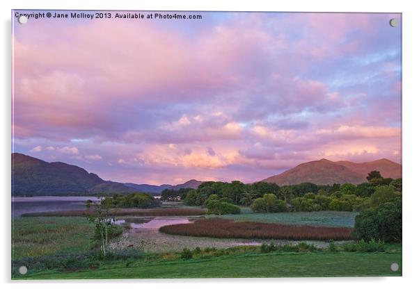 Killarney Sunrise Acrylic by Jane McIlroy