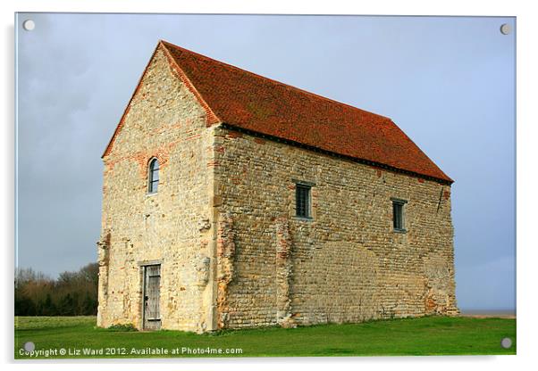 St Peters Chapel Acrylic by Liz Ward