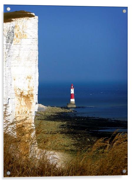 Beachy Head Acrylic by Liz Ward