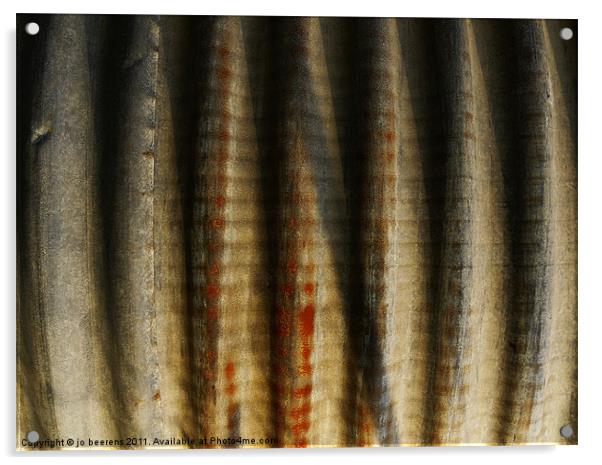 corrugated Acrylic by Jo Beerens