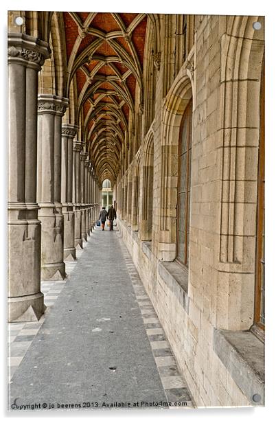 under the arches Acrylic by Jo Beerens