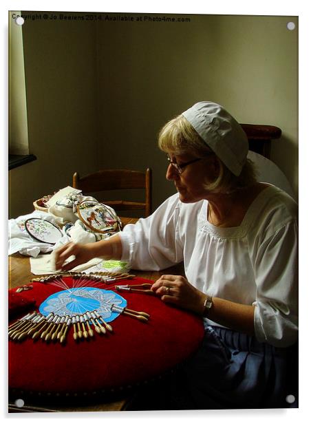 lacemaker Acrylic by Jo Beerens