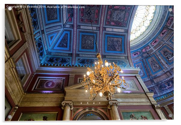 painted ceiling Acrylic by Jo Beerens