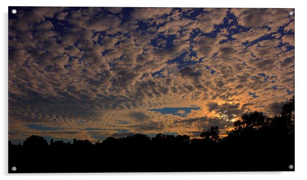 big skys Acrylic by Dean Messenger