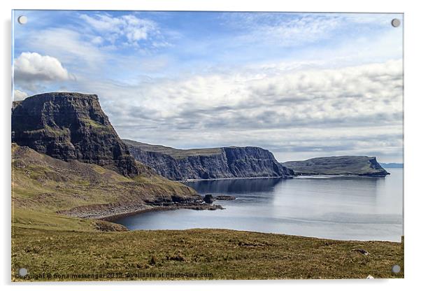 Neist Point Isle of Skye Acrylic by Fiona Messenger