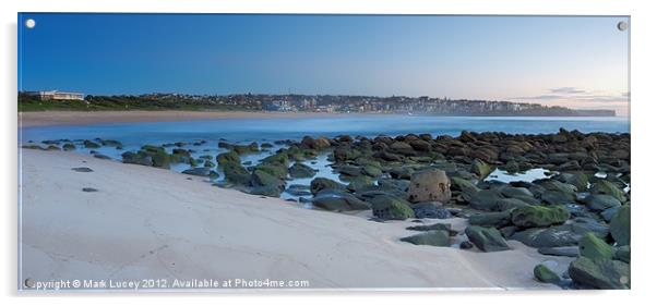 A Morning at Maroubra Acrylic by Mark Lucey
