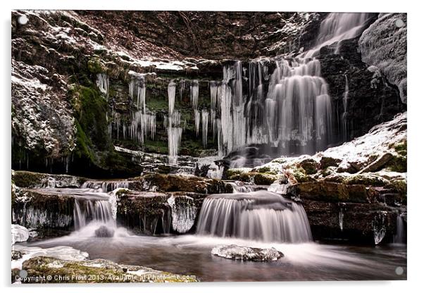 Winter Wonders at Scaleber Force Acrylic by Chris Frost
