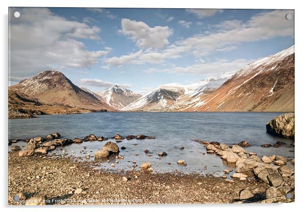 Wast Water Acrylic by Chris Frost