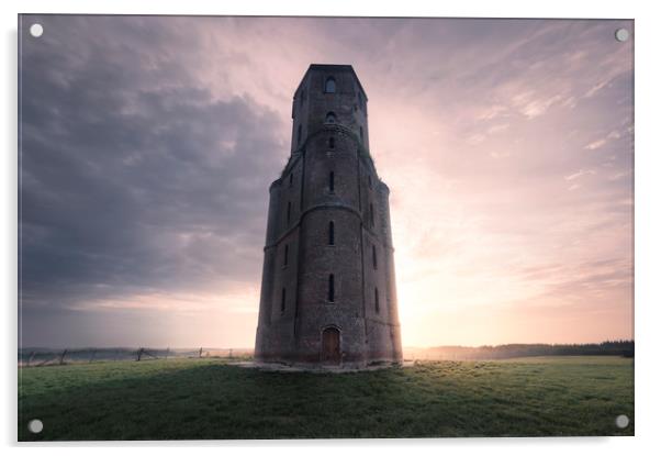 The Tower Acrylic by Chris Frost