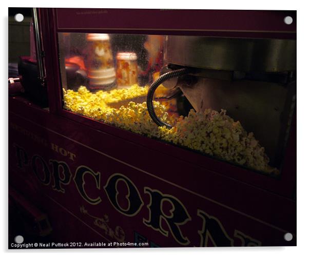 Popcorn Acrylic by Neal P