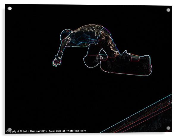 The Jump Acrylic by John Dunbar