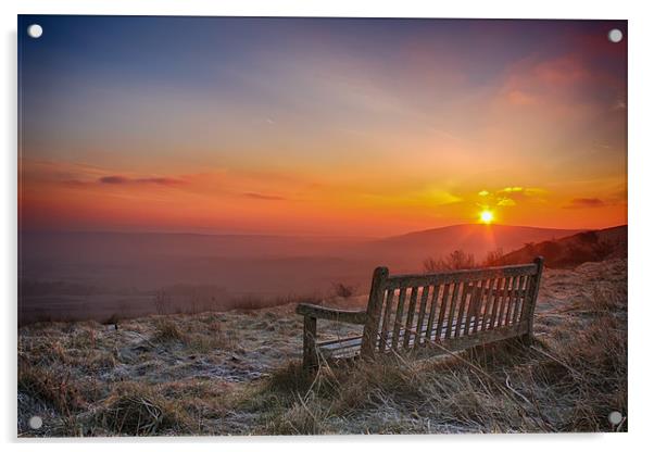 Bo Peep Sunrise Acrylic by Phil Clements