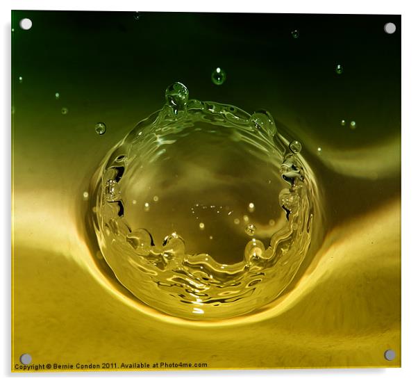 Splash 2 Acrylic by Bernie Condon