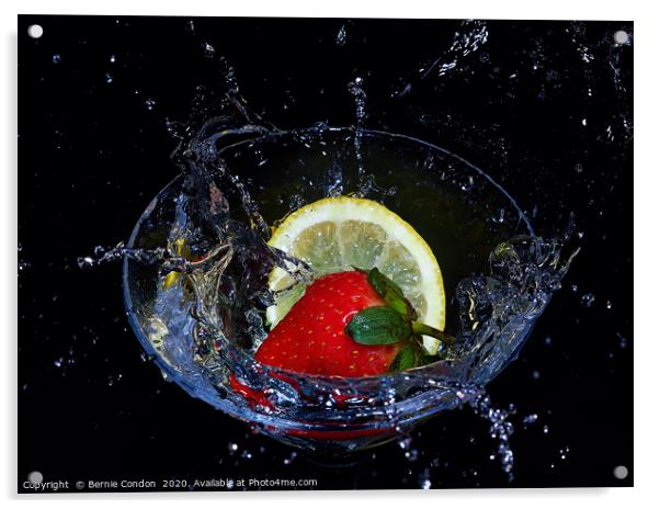 Splash Acrylic by Bernie Condon