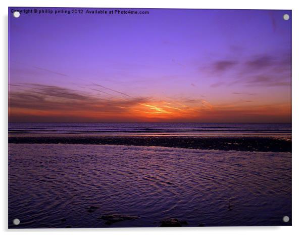Coastal Dawn Acrylic by camera man