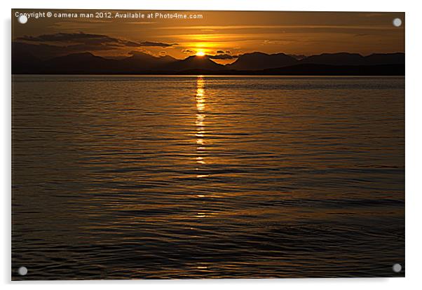 Ben Nevis Sunrise Acrylic by camera man