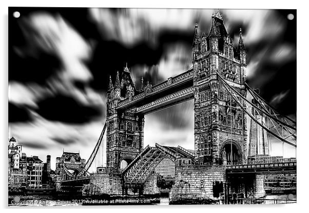 Tower Bridge Acrylic by Andrew Driver