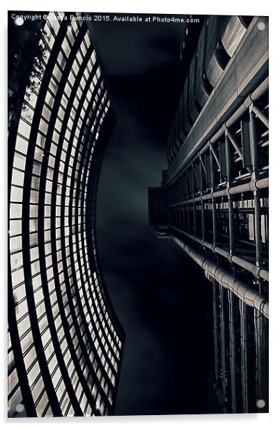 Vertigo I Acrylic by Jasna Buncic