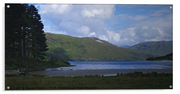Loch Ba Acrylic by Steven Watson