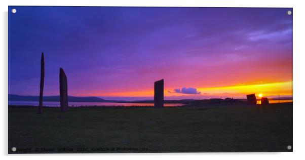 Stenness Solstice Acrylic by Steven Watson