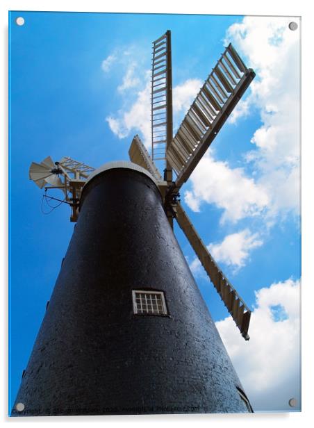 Waltham Mill Acrylic by Steven Watson