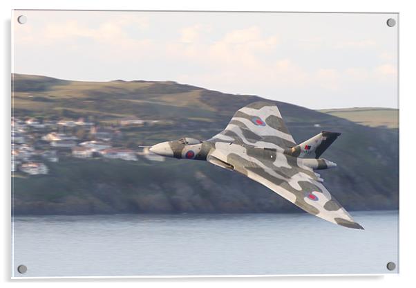 Vulcan Bomber Acrylic by Noel Howarth