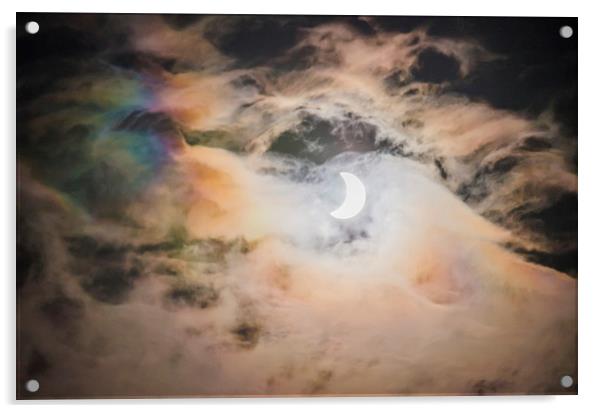  The Eclipse Acrylic by David Martin