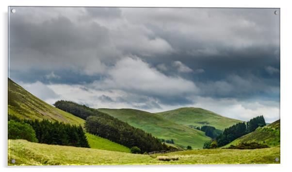 Scotland Landscape 1 Acrylic by David Martin