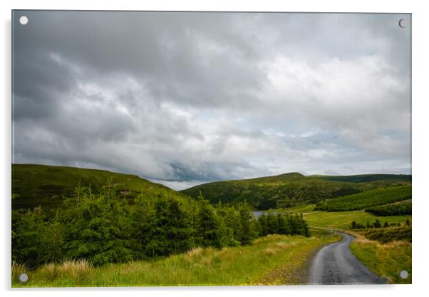 Scotland Landscape 3 Acrylic by David Martin