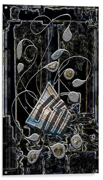 Gordian Harp Acrylic by Mark Sellers