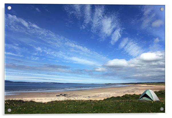 Laggan Bay Islay Acrylic by david harding