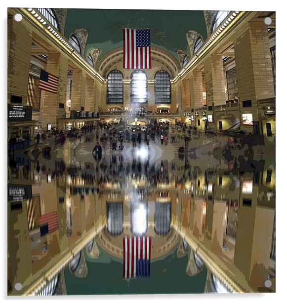 Grand Central NY Acrylic by david harding