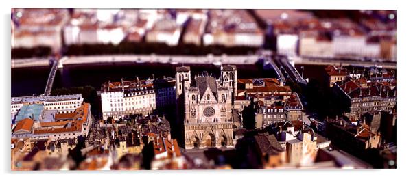 Lyon France Acrylic by david harding